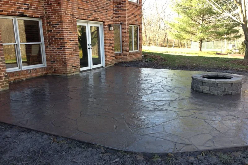 Stamped Concrete Patio
